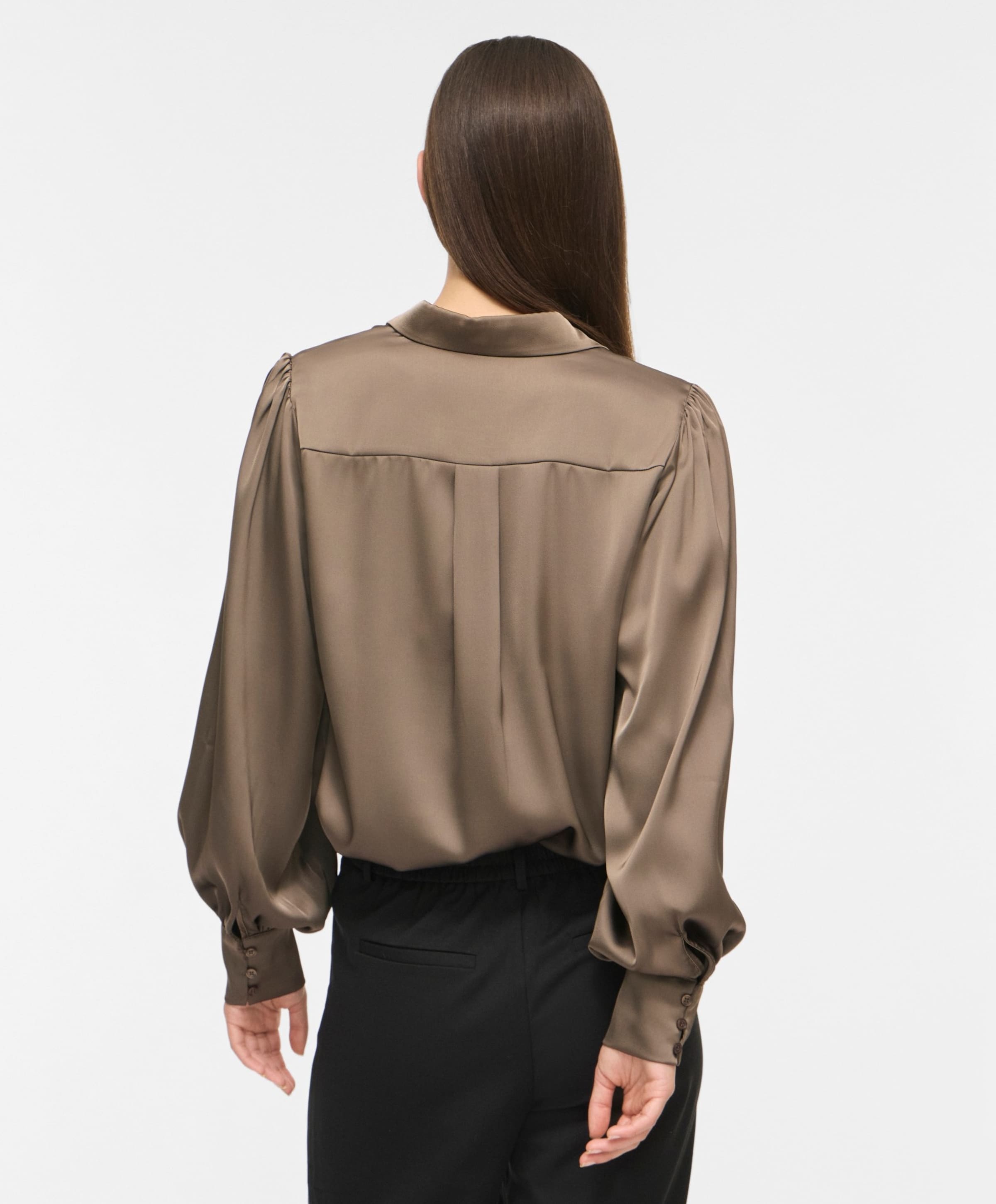 Vila Dames blouse grijs