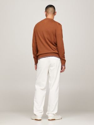 Suéter Hilfiger Monotype Relaxed Tipped
