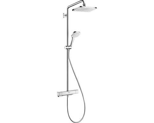 Douchekolom incl. thermostaat hansgrohe Croma E Showerpipe 280 1jet chroom 27630000