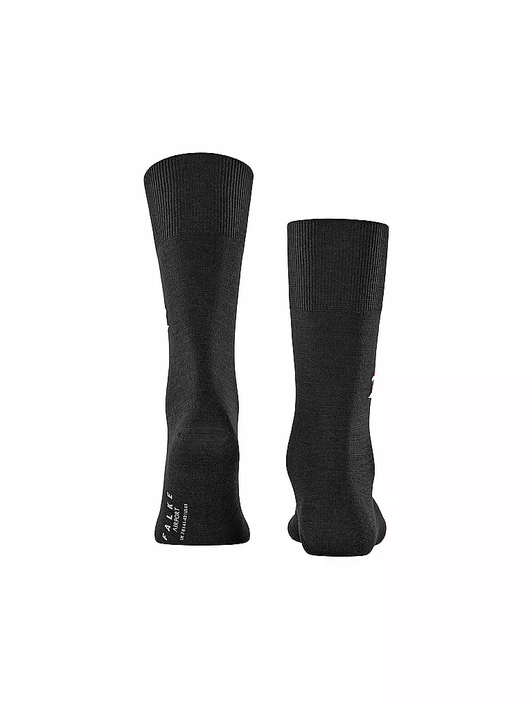 FALKE Socken AIRPORT SANTA black schwarz