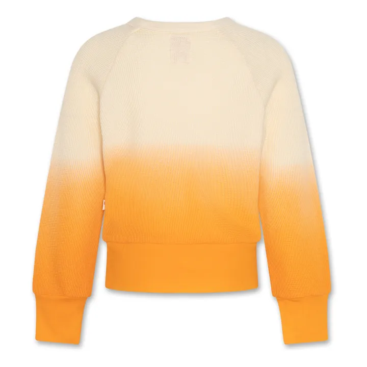 AO76 Sweat Aya Gaufré | Orange