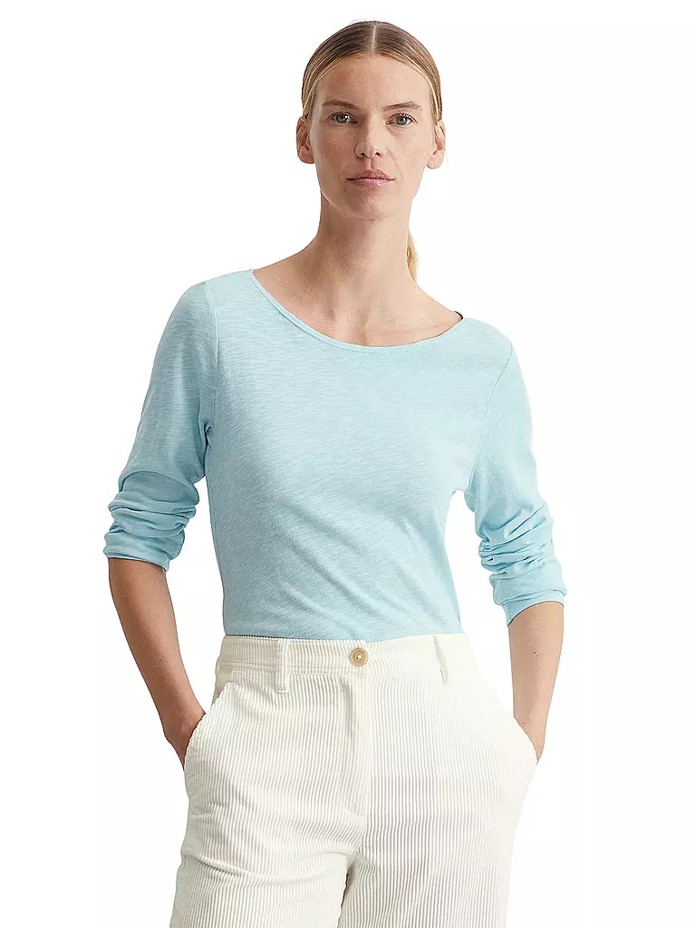 MARC O'POLO Langarmshirt  hellblau