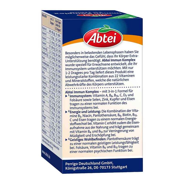 Abtei Immun Komplex Dragees, 40 St