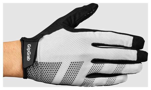 Gants longs d'été GripGrab RIDE Lite Padded Blanc