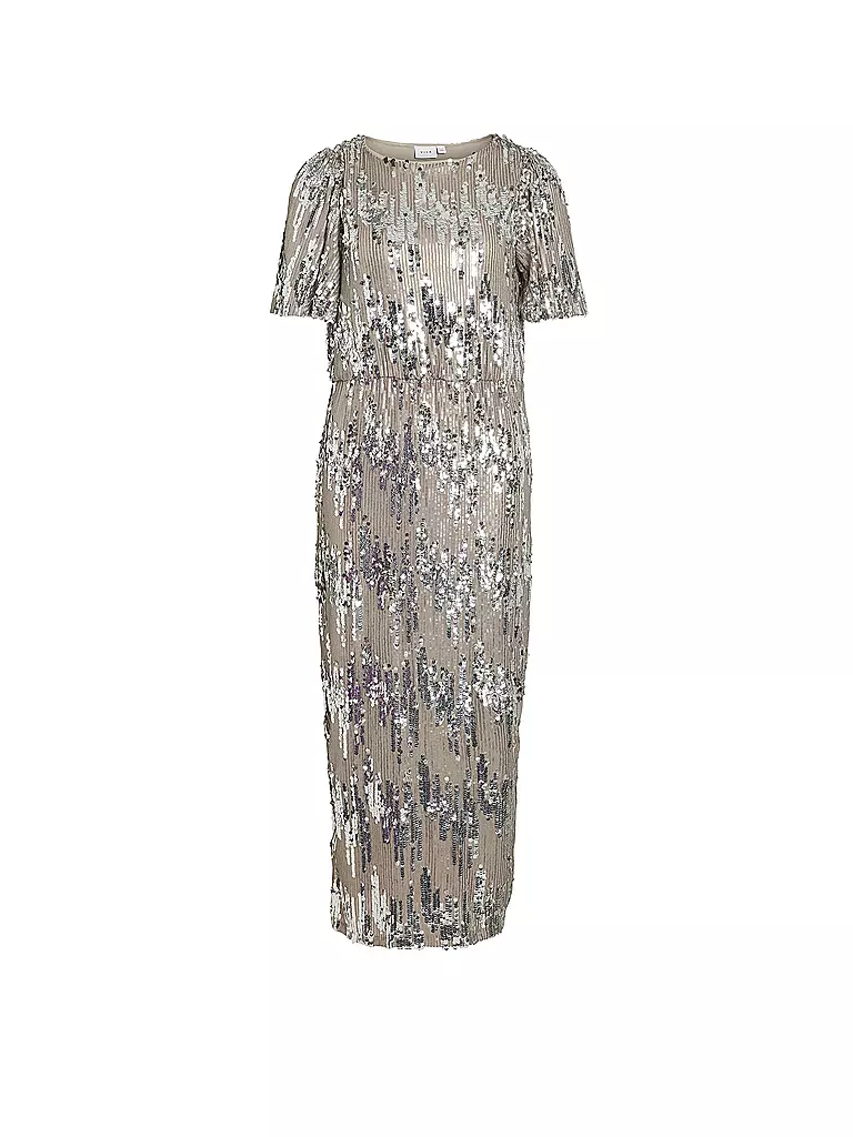 VILA Abendkleid VIAMAYA silber