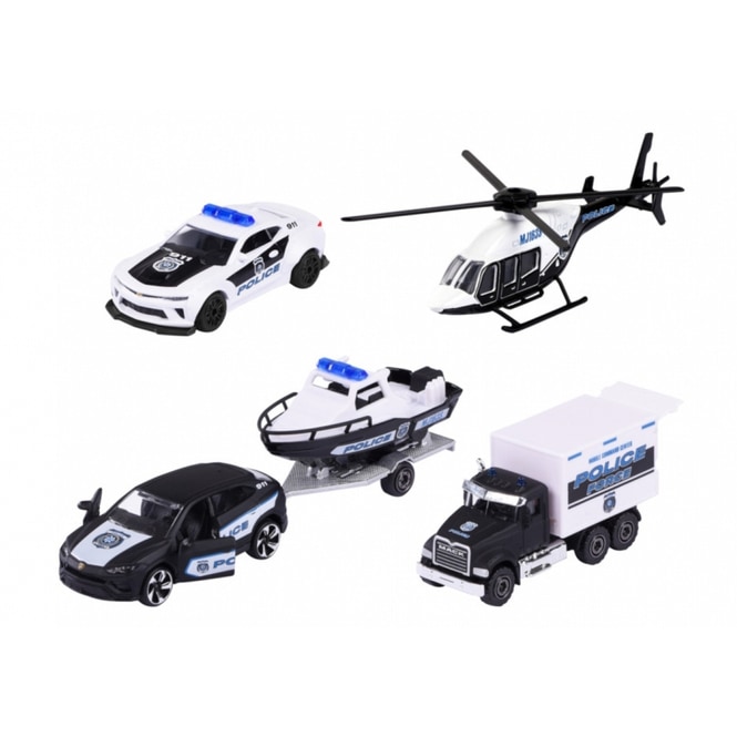 Majorette - Police Force - 4er Set