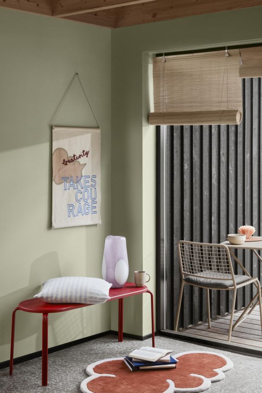 Broste Copenhagen Oda eetbank 110 beige
