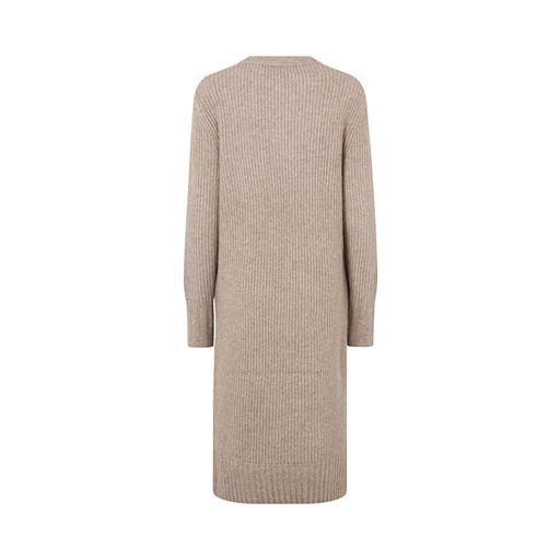 mbyM Sondra-M Strikkjole, Fossil Brown Melange, S/M