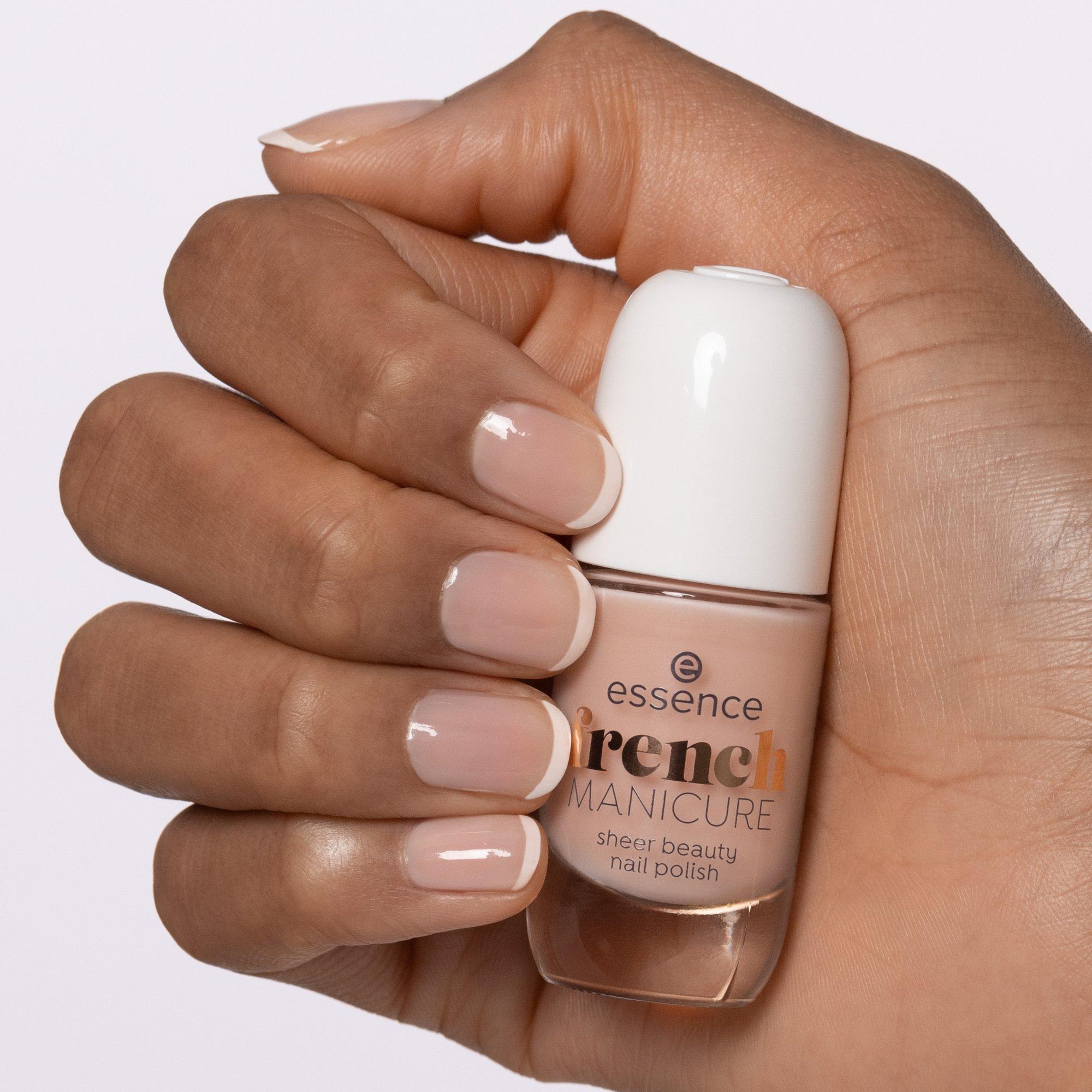 french MANICURE sheer beauty nail polish vernis à ongles