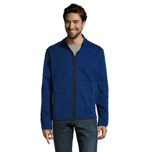 Jaqueta masculina básica de fleece com zíper North