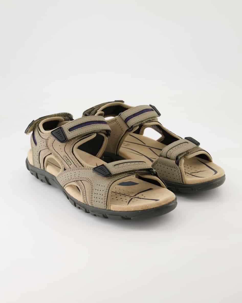 Geox Strada Sandalen in Braun