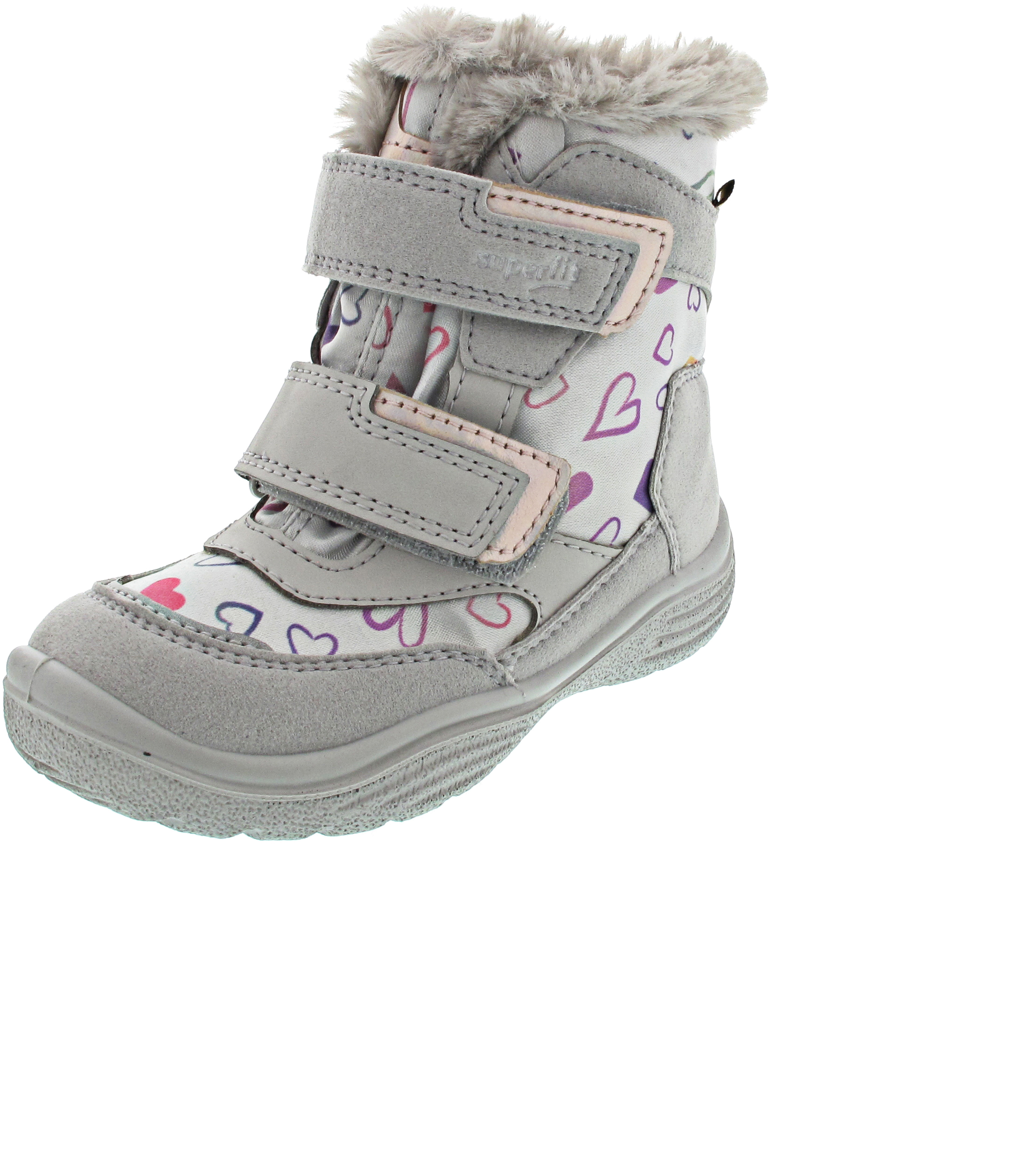 Superfit Crystal Klettstiefel GTX grau