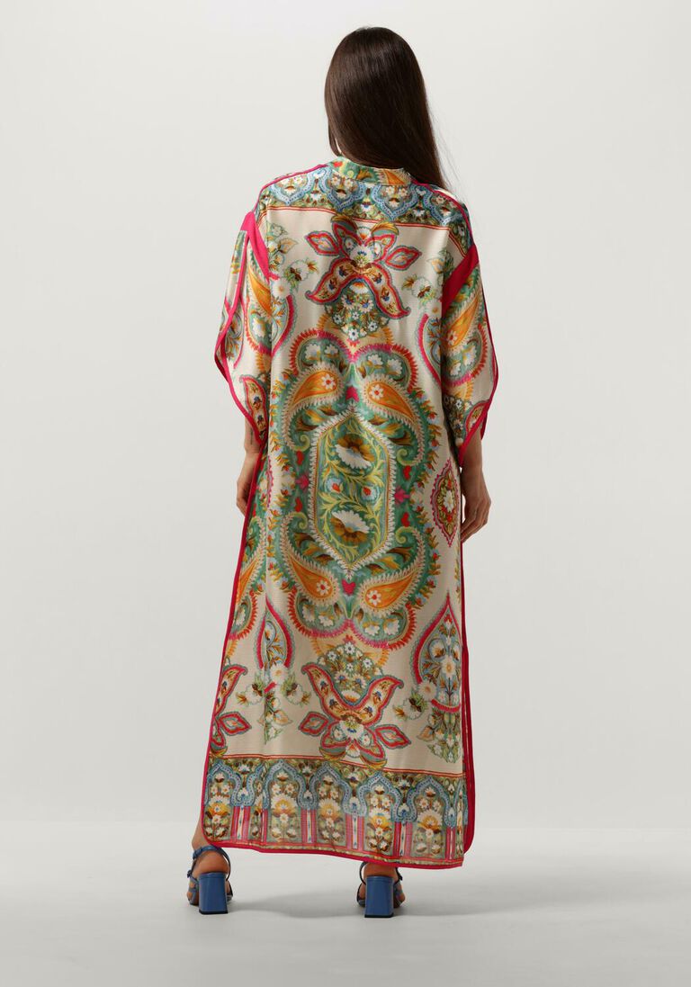 ACCESS multi access midi jurk dress printed loose