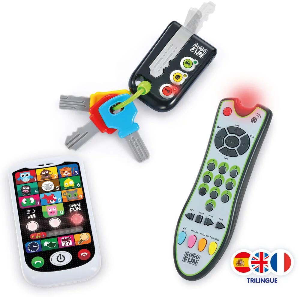COMBO TELECOMMANDE, CLE ET SMARTPHONE