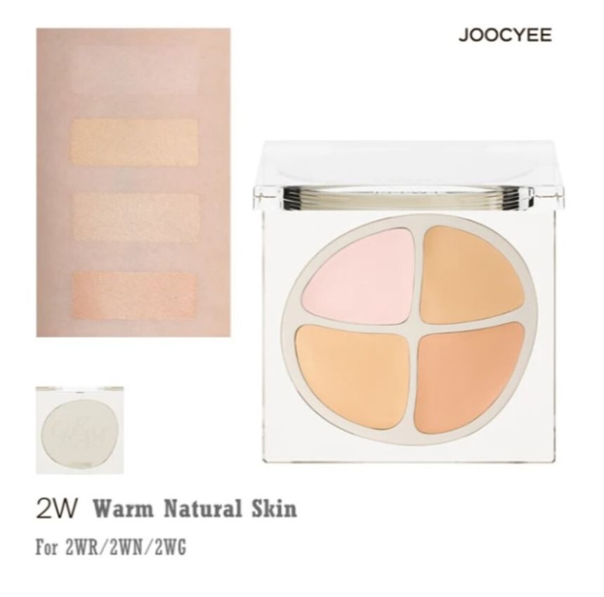 JOOCYEE - 4-kleuren concealerpalet - 4 kleuren