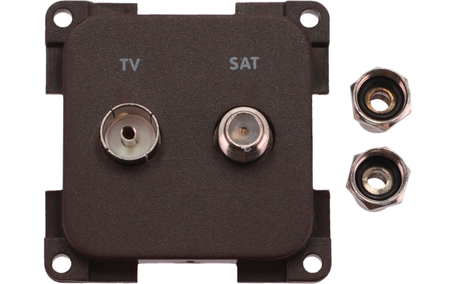 Inprojal System 10.000 Kombinations Steckdose TV mit SAT