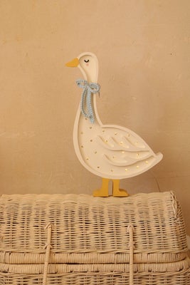 Little Lights Lampe Gås, Cottage Blue