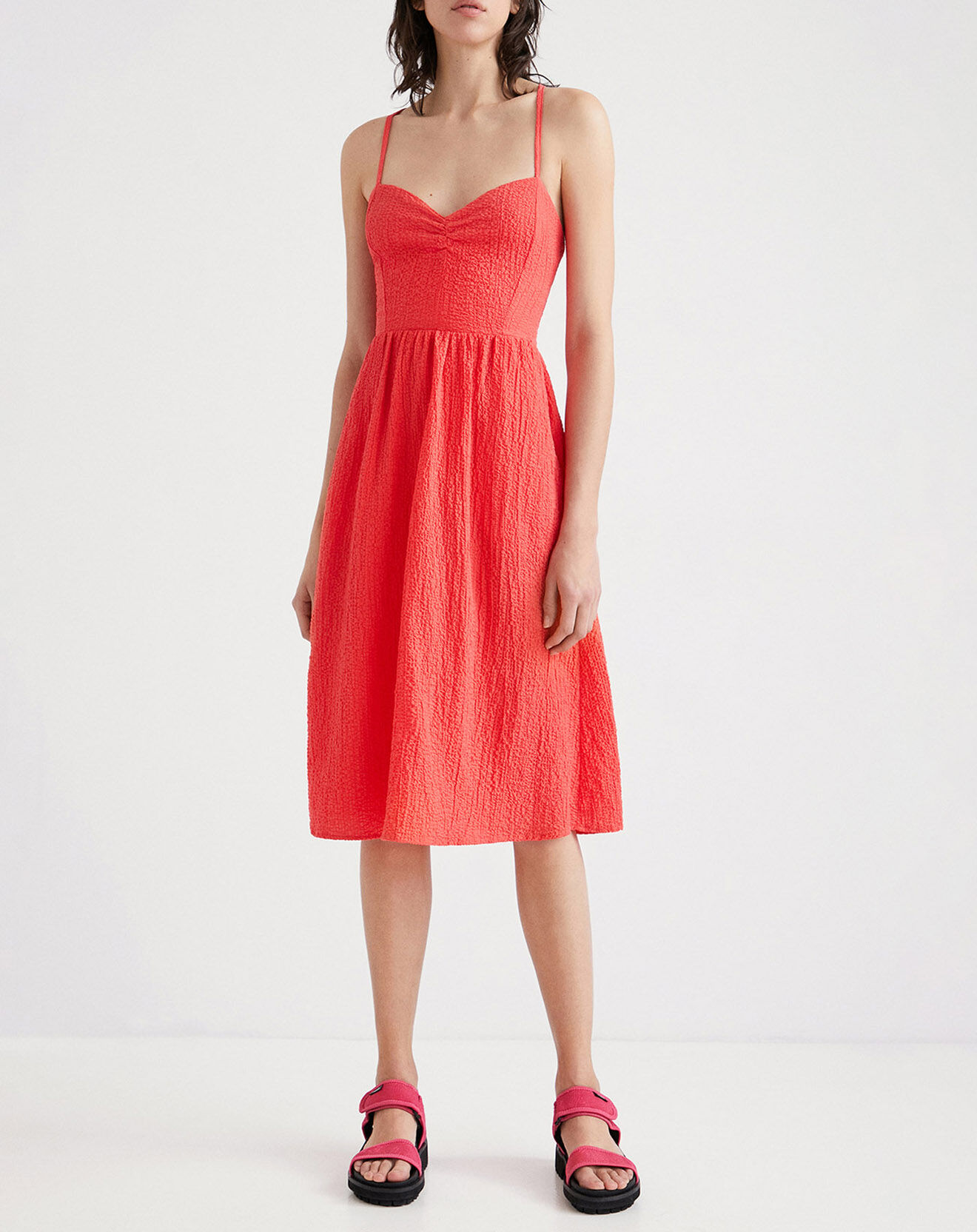 Desigual Robe Gilleberte corail