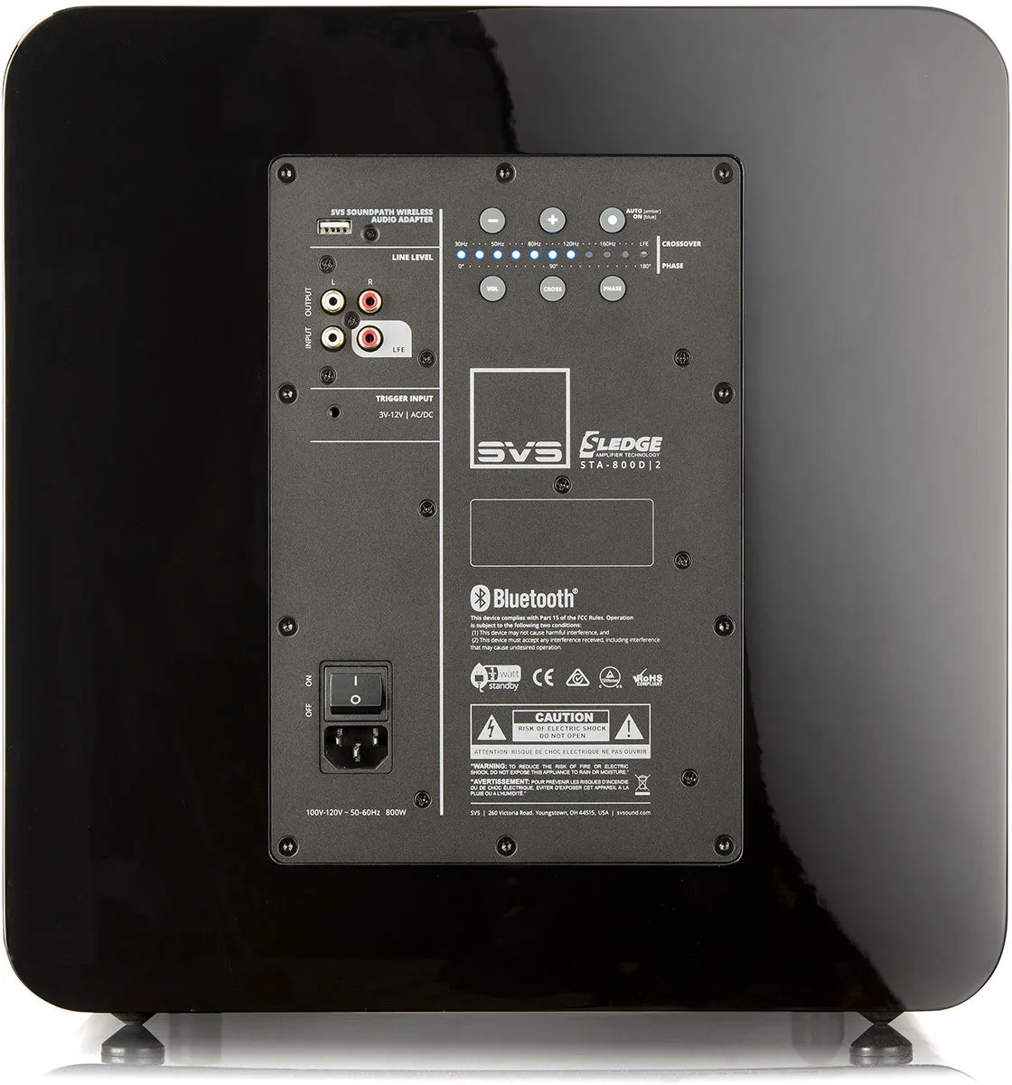 SVS SB-3000 Noir laqué Caissons de basses
