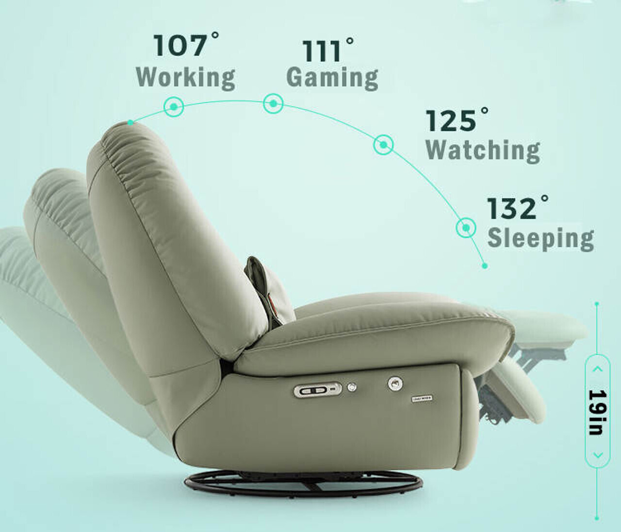 Voice Control Smart Armchair Smart Electric Sofa Chair