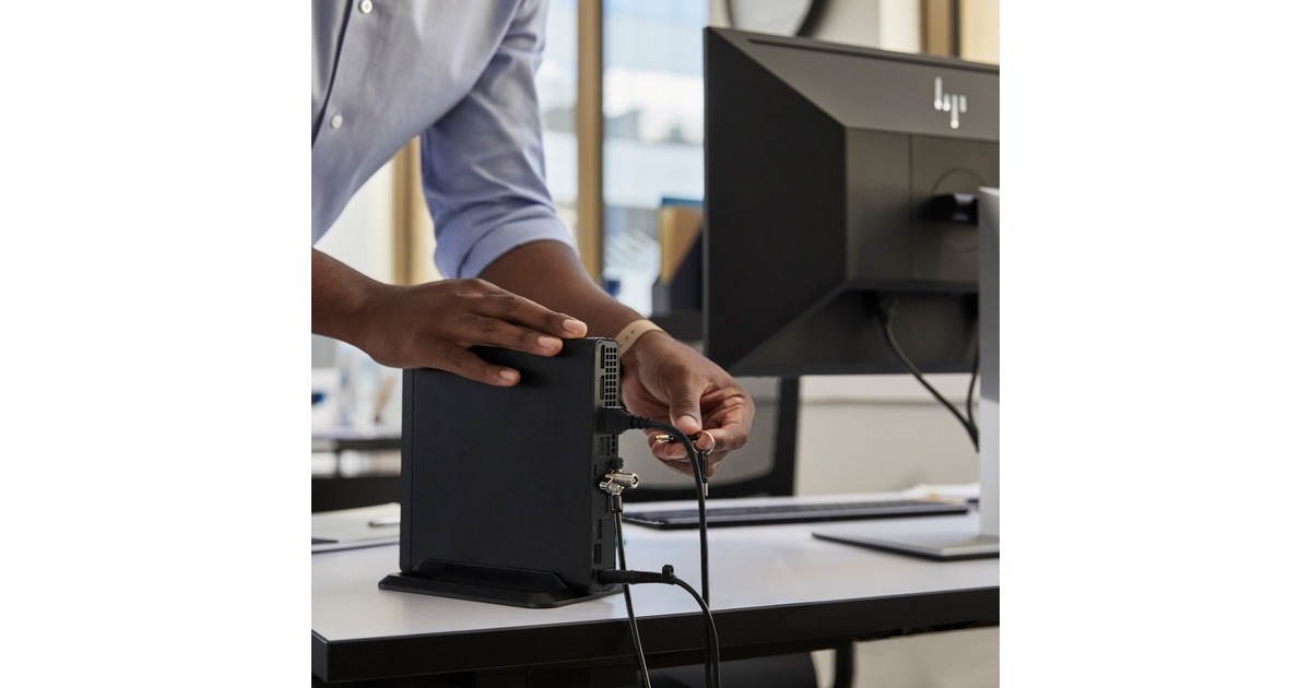HPPro Mini 400 G9 desktop (9H6Z2ET) pc-systeem  (Zwart | Core i5-14500T | UHD Graphics 770 | 16 GB | 512 GB SSD)