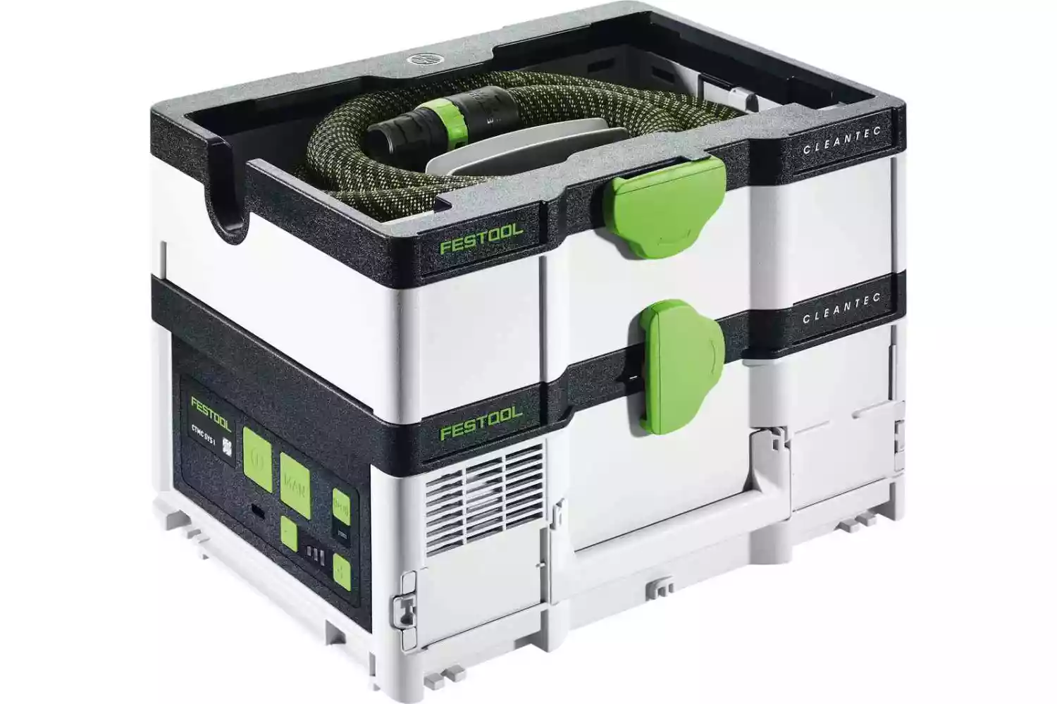 Festool CTLC SYS HPC 4,0 I-Plus 36V (2x18V) Li-Ion accu stofzuiger set (4x 4.0Ah) -2400L/min - L-klasse