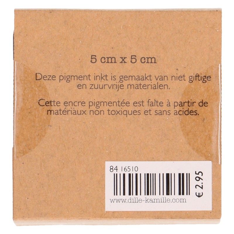 Stempelkussen. roze, 5 x 5 cm