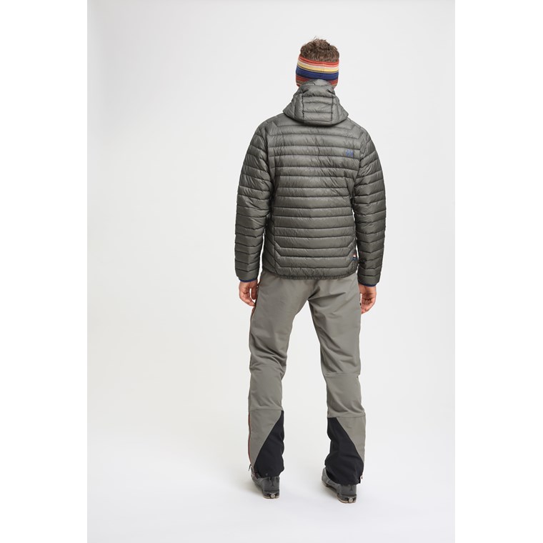 Elevenate M Cirrus Down Jacket Gray Green
