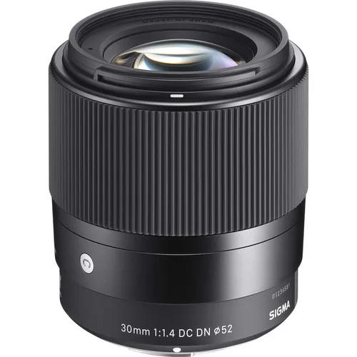 Sigma Contemporary - Objektiv - 30 mm - f/1.4 DC DN - Sony E-mount - for Sony Cinema Line; a VLOGCAM; a1; a1 II; a6700; a7 IV; a7C; a7C II; a7CR; a7R V; a9 III