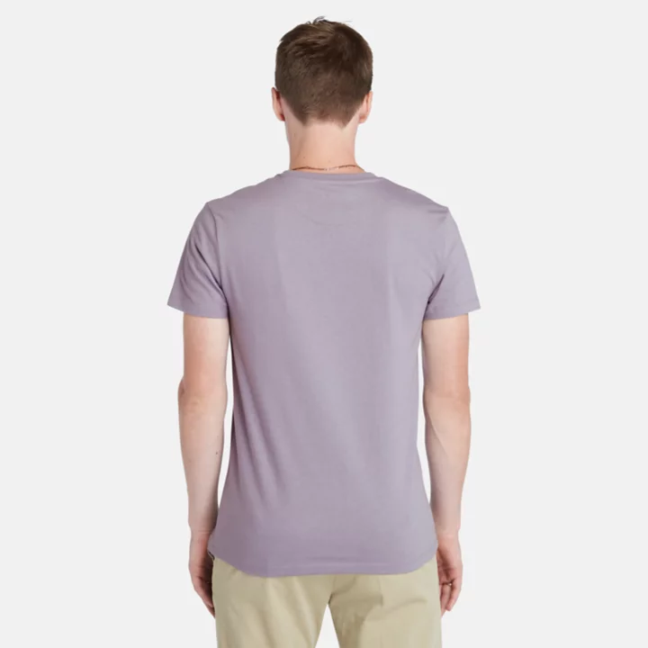 T-shirt Dunstan River pour homme en violet