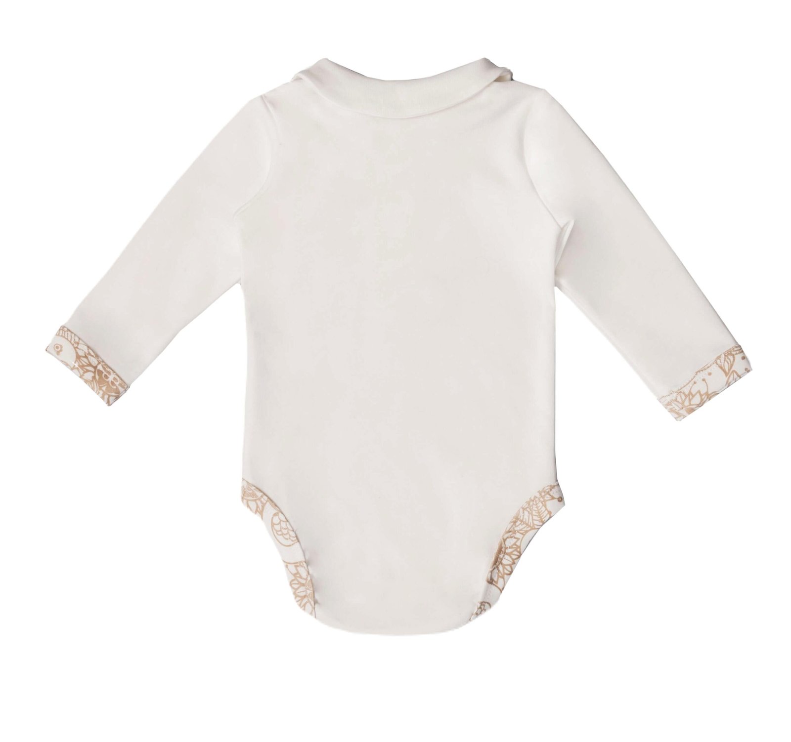 LUXURY BABY POLO BODYSUIT |100% Organic Cotton