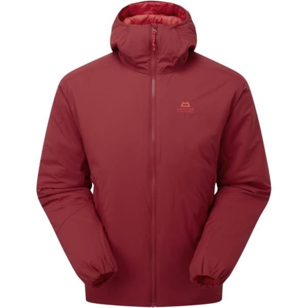 Doudoune randonnée MOUNTAIN EQUIPMENT ANDOLA HOODED M JKT MERLOT