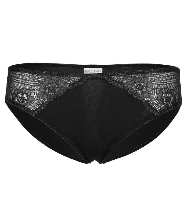 Slip mit Spitze, 4er-Pack