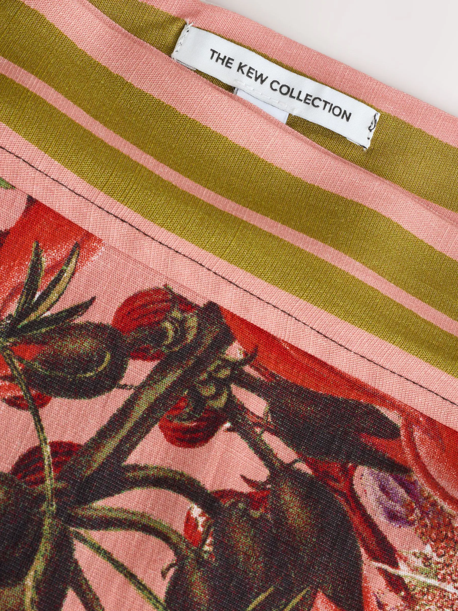 Pink Scenic Floral - Kew Collection Maxi Sarong
