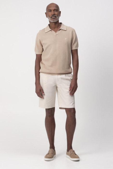 Campbell beige heren polo