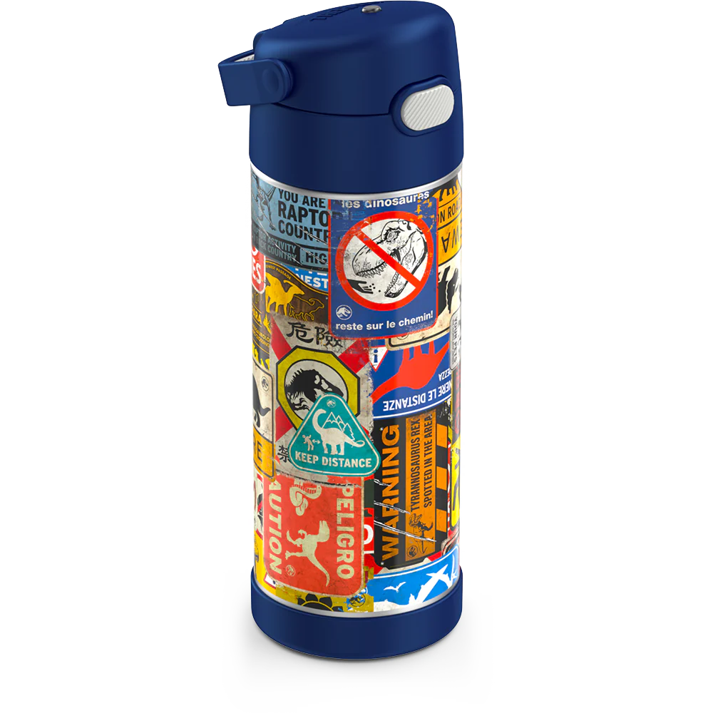 16oz FUNTAINER® WATER BOTTLE JURASSIC WORLD