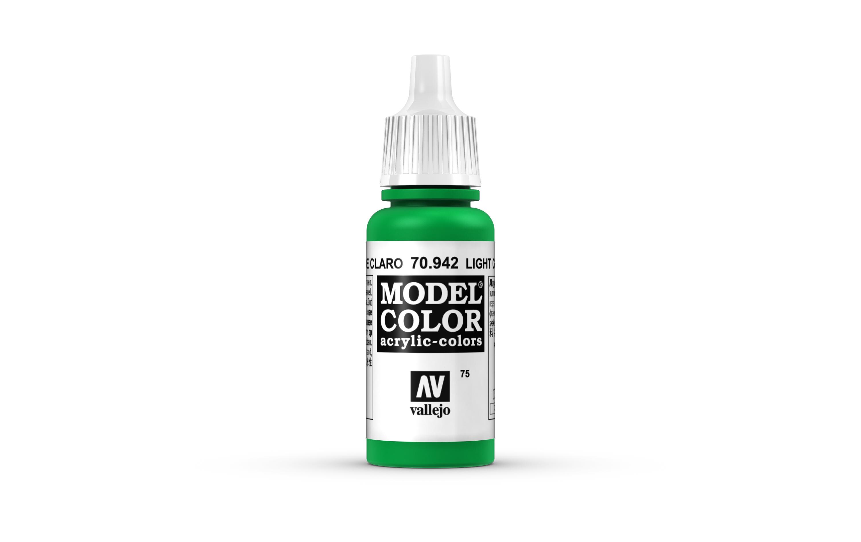Acrylfarbe Matt, Hellgrün 17 mlModel Color Light Green