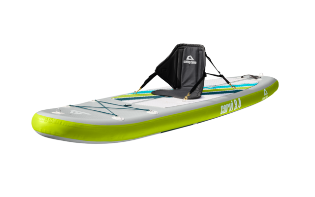 Camptime Corvi 9.4 SUP Set aufblasbares Stand Up Paddling-Board inkl. Paddel und Luftpumpe