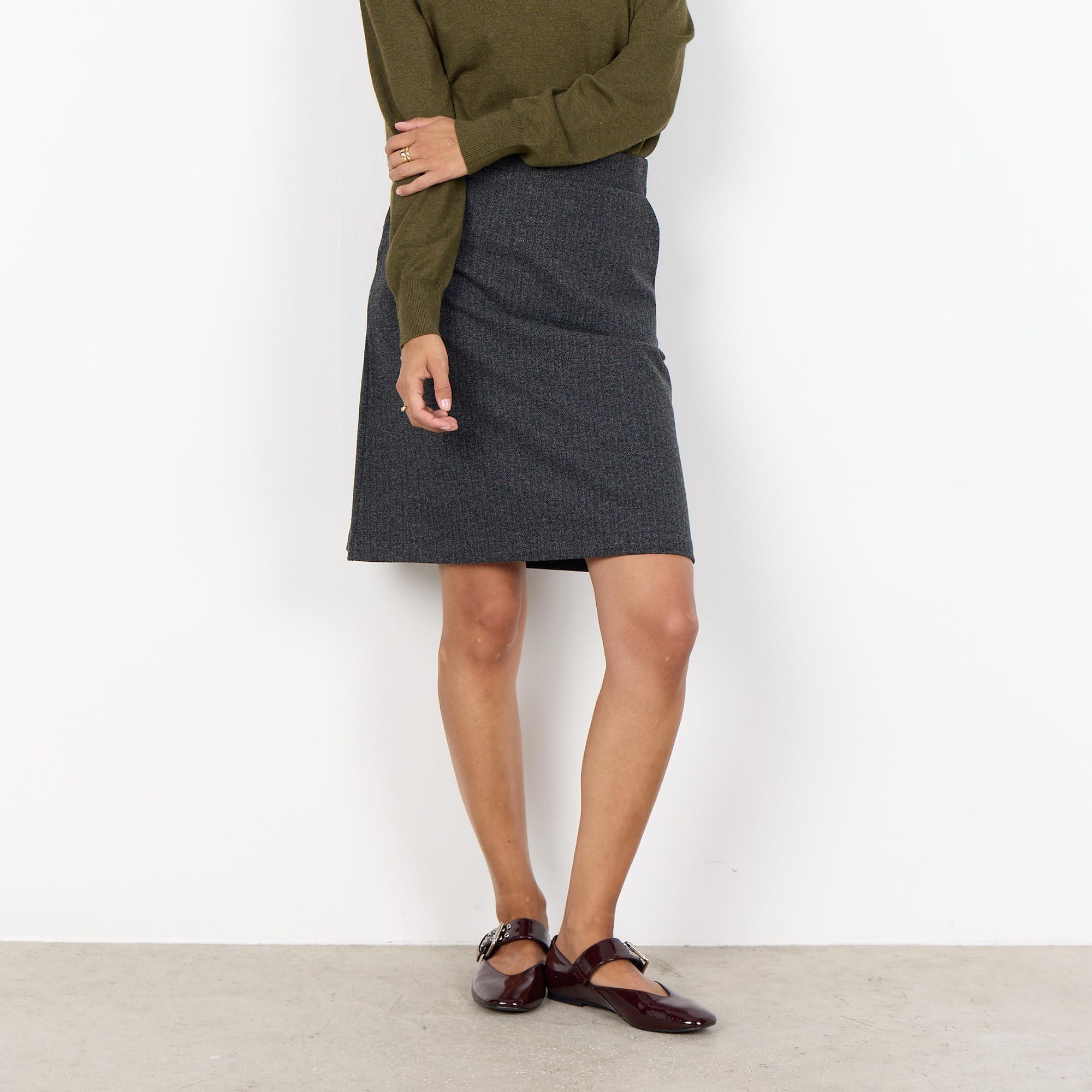 Jupe Femme anthracite