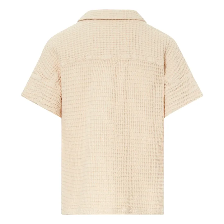 Masscob Chemise Laguna Coton et Lin | Ecru