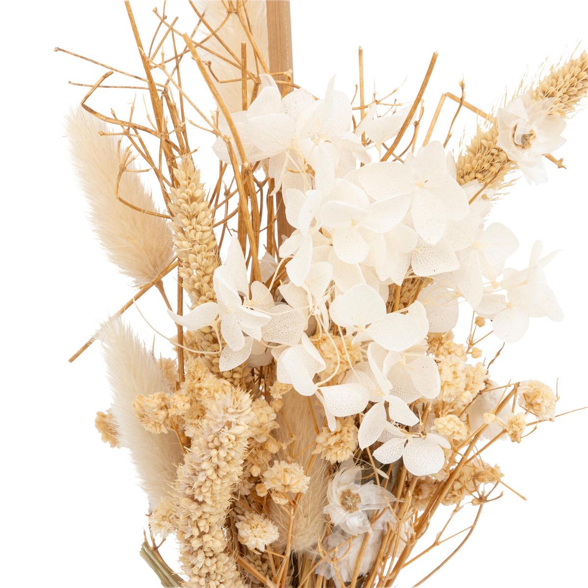 COMPOSITION FLEUR NATUREL CERAMIQUE FLO H.25CM