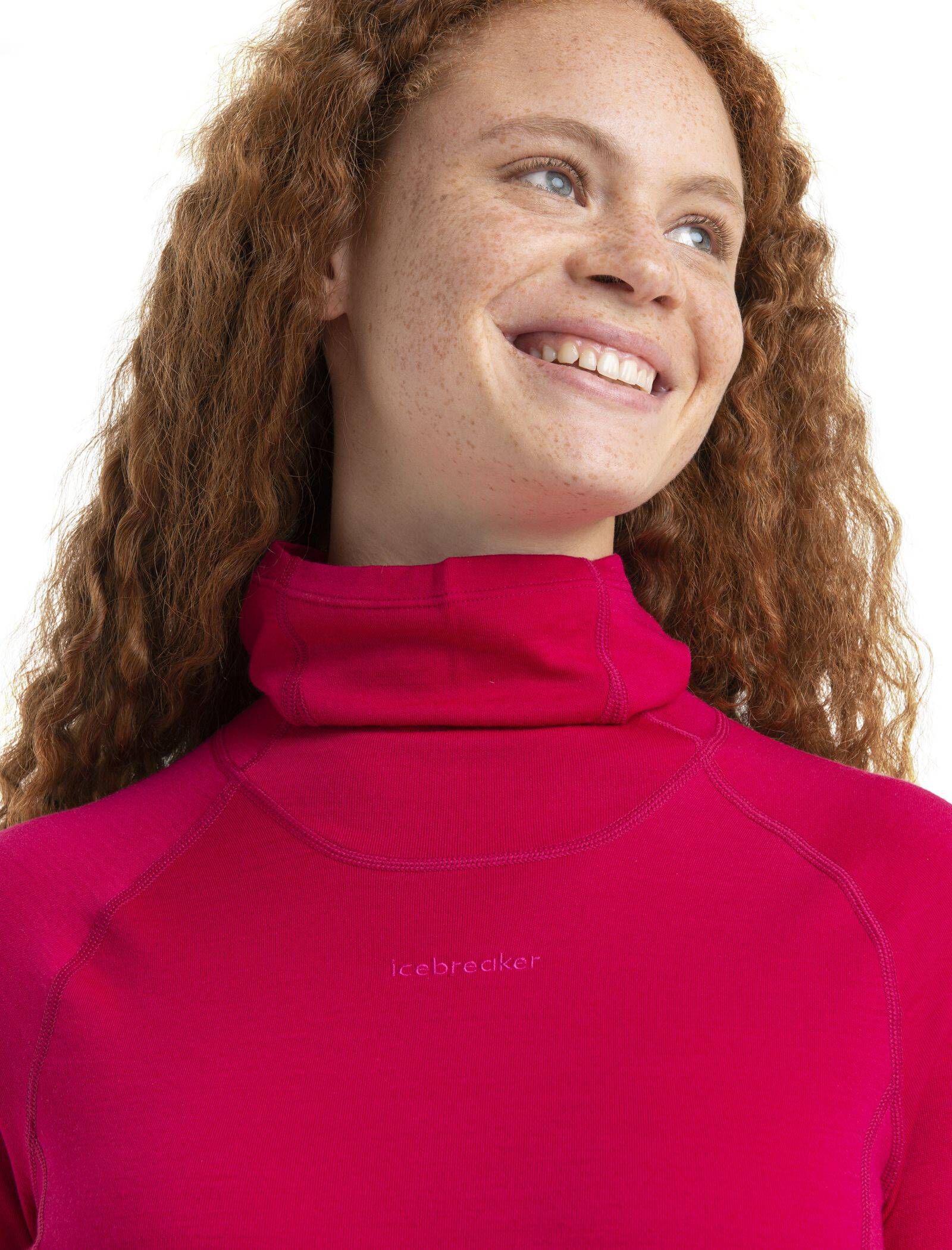 Icebreaker| Damen Langarm-Layer 300 MERINOFine™ Rollkragenpullover