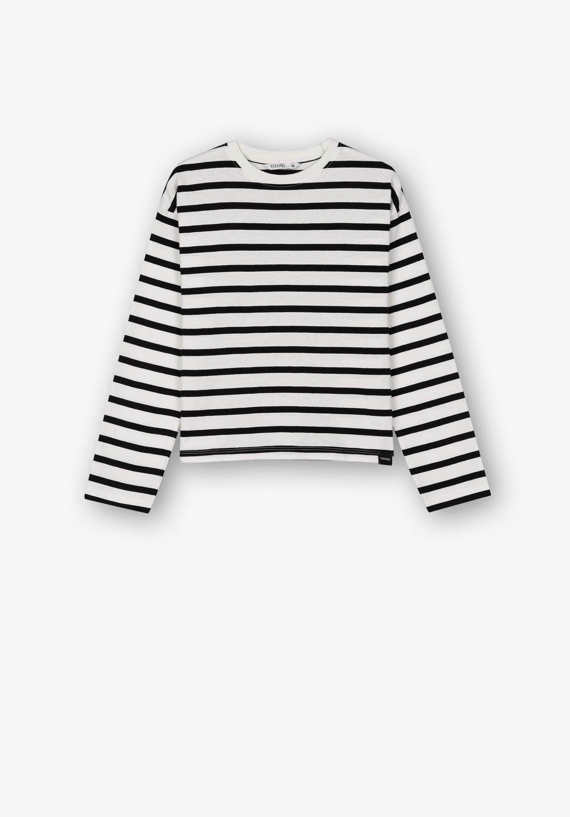 T-shirt às Riscas