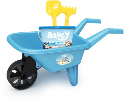 Bluey Trillebår med Tilbehør