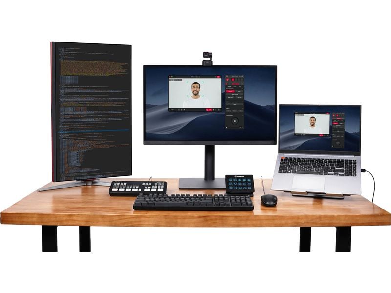 Obsbot USB Kamera Tiny 2 Lite 4K 30 fps, AI Tracking AI-gesteuerte 4K-PTZ-Webcam