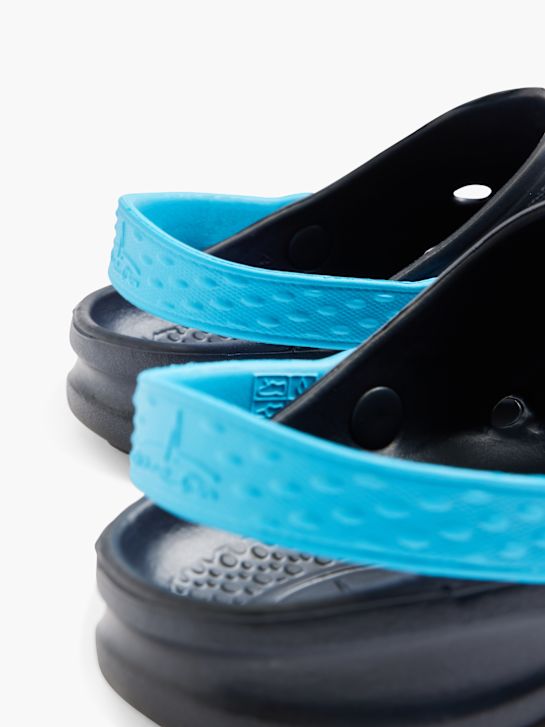 Blue Fin Clog Blau