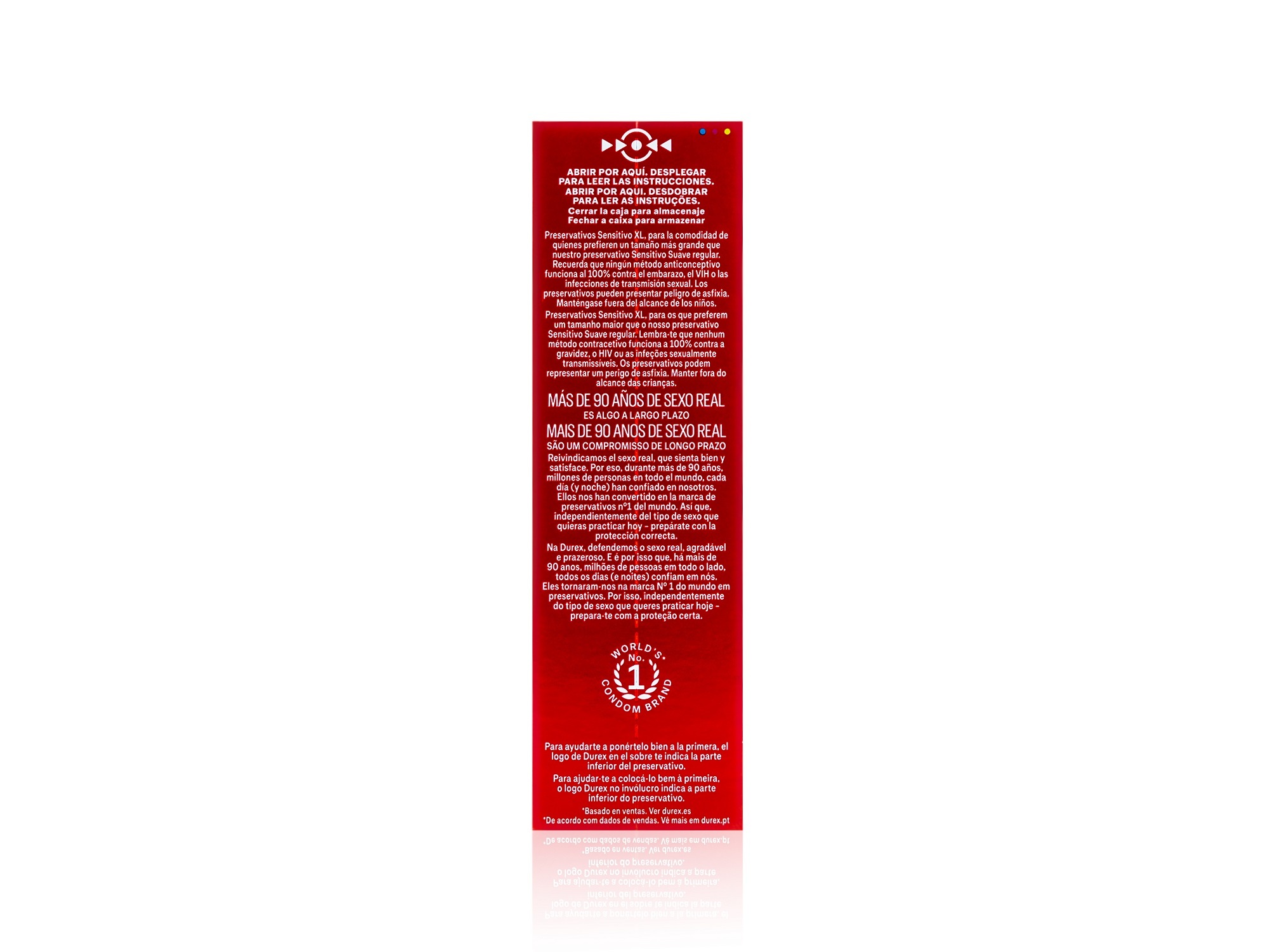PRESERVATIVOS DUREX SENSITIVE XL 10UN