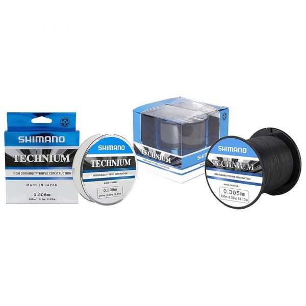 Shimano Fishing Techium 1250 M Monofilament Transparente 0.300 mm