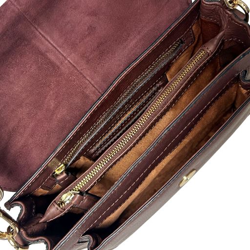 Belsac Olga Crossbody, Brown