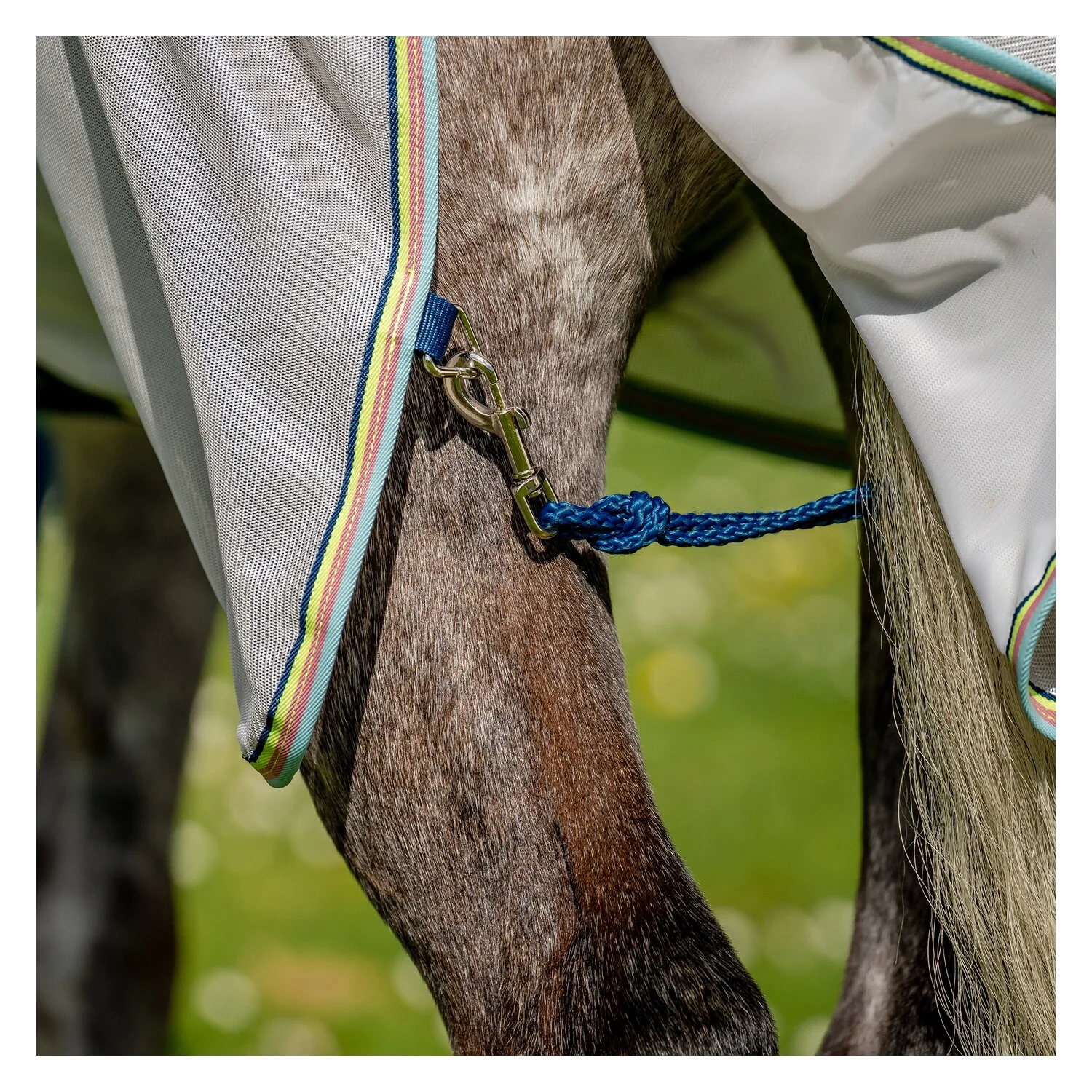 HORSEWARE Fliegendecke AMIGO Bug Rug  - lunar/rock/navy/lime